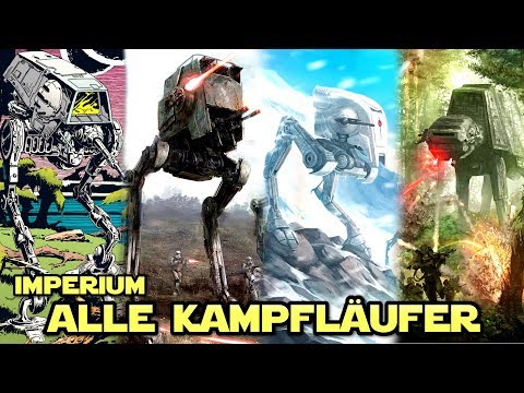 Star Wars: Alle Kampfläufer des Imperiums (AT-AT, AT-ST, AT-PT, AT-AA, AT-DP, AT-ED, etc.) [Legends]
