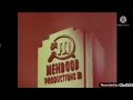 Mehboob Productions Has Fallen Into Something