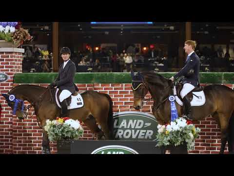 Winning Round: McLain Ward/Daniel Coyle/Santiago Lambre Tie for Puissance Win at 2021 WIHS