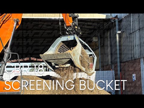 Godet cribleur pour pelles de 1 à 50 tonnes pour agriculture industrie BTP_6