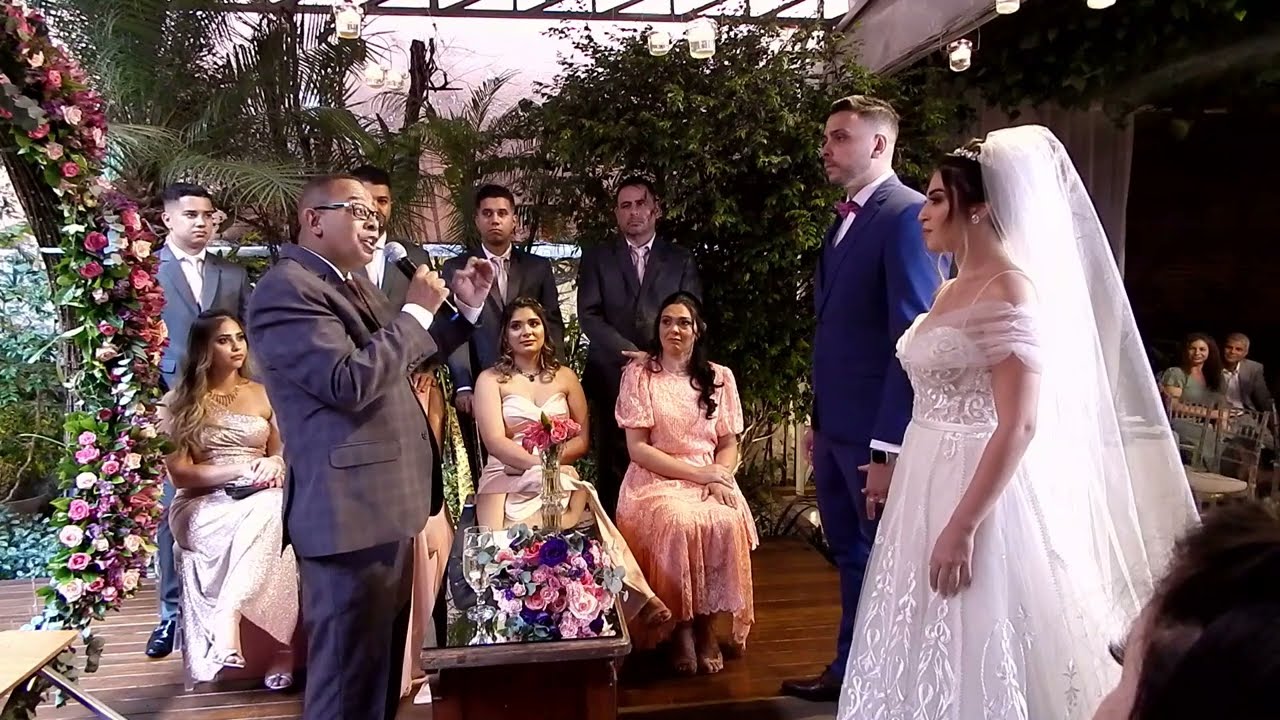 Cerimônia de Casamento de Débora e Bruno Viel por Moisés Ricardo Celebrante