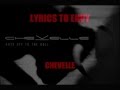 Lyrics to Envy - Chevelle 