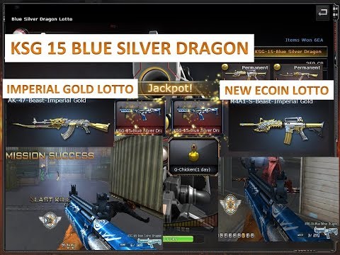 CrossFire Philippines 2019: Spinning the Imperial Gold Lotto and Winning KSG-15-Blue SIlver Dragon
