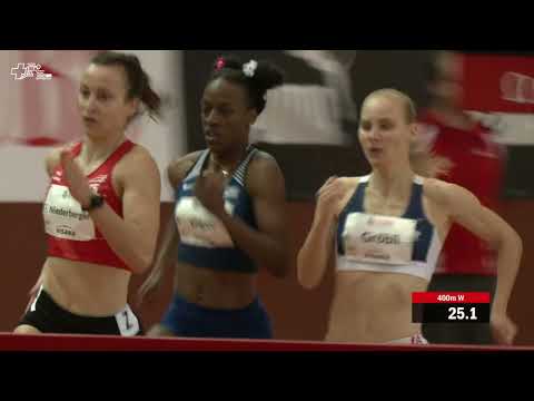 Hallen SM 2023 - Frauen 400m Finale A
