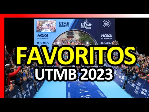 UTMB 2023. MONT BLANC Ultra Trail. Favorites for the final of the UTMB World Series 100 Miles