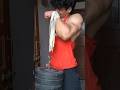 ARMS WRESTLING AT HOME ( DAY : 12 PRONATION IN STRAP ) #gym #bodybuilding #armswresling #shorts