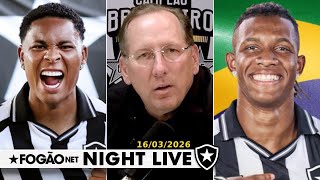 NIGHT LIVE: DIA AGITADO NOS BASTIDORES DA SAF DO BOTAFOGO | DANILO É CONVOCADO PARA SELEÇÃO