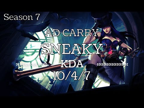 Sneaky - Caitlyn vs Varus - NA - Gameplay Highlight 7.21