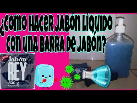 Jabón líquido casero
