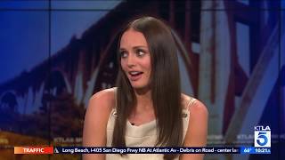 Laura Haddock Discuss Stunts in Heels on \
