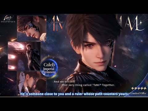 Caleb: Imperial Thronesong Full Story | Love and Deepspace | 5 Star Memory Card EN Gameplay