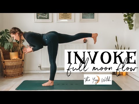 30 Minute // FULL MOON POWER YOGA FLOW // with @theyogiwitch