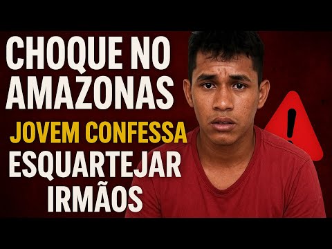 CHOQUE NO AMAZONAS: Jovem confessa ter esquartejado os próprios irmãos após briga familiar | 