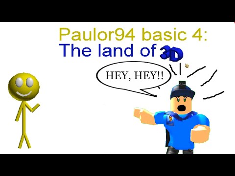 PAULOR94 BASIC 4: THE LAND OF 3D  | Baldi's Basics in Education and Learning