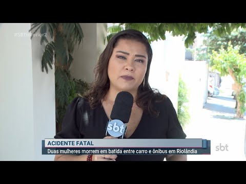 Corpos de mulheres mortas em acidente em Riolândia são enterrados