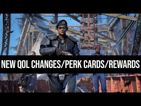 Fallout 76 SPOILER NEW qol changes/perk cards/rewards