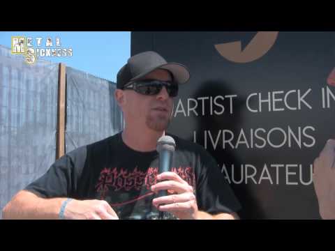 Dying Fetus interview (John Gallagher) @ Hellfest (19.06.2015)