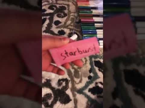 Starburst candy paper squishy