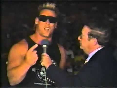 Sting Ric Flair & Brian Pillman Interview NWA Pro 2/9/89