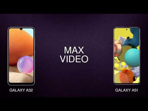 Samsung Galaxy A32 vs Samsung Galaxy A51 comparison
