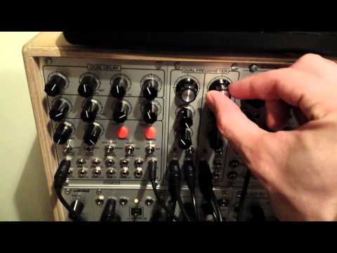Modcan dual freqshifter squelch demo