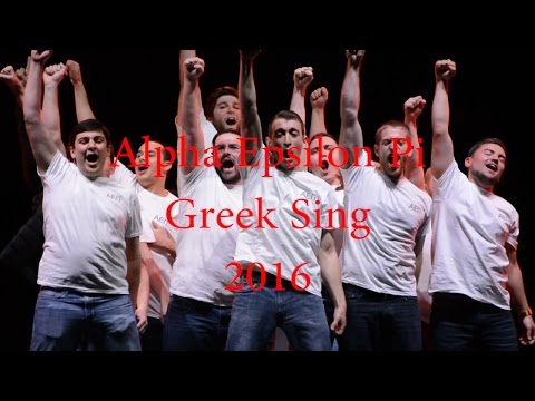 Alpha Epsilon Pi Greek Sing 2016