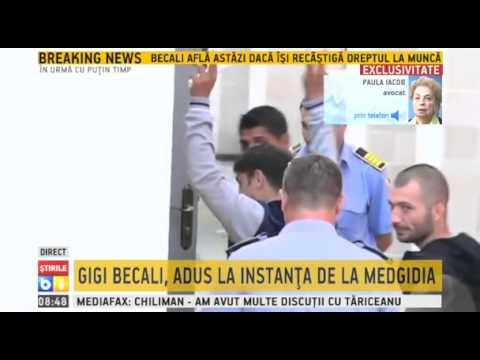 Gigi Becali, adus la Judecatoria Medgidia