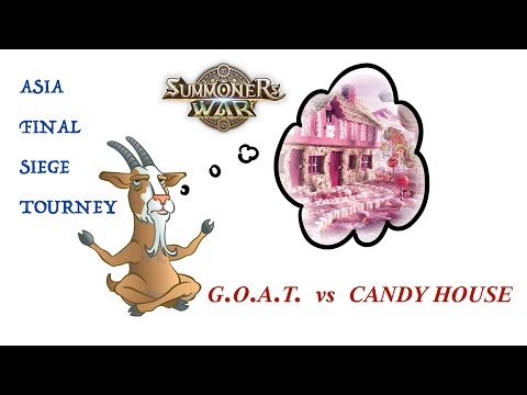 [Asia Final Siege Tournament] G.O.A.T. x Candy House (Aug 28, 2020)
