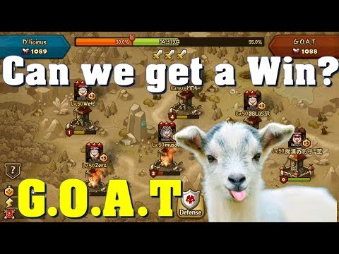Summoners War - Guild War vs G.O.A.T!!!