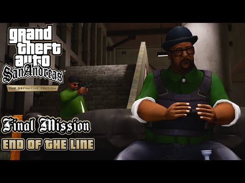 GTA San Andreas: Definitive Edition - Final Mission & Credits - End of the Line (PC)