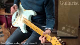 Video thumbnail for Fender Bassbreaker 45 Head & 18/30 Combo Demo by Guitarist