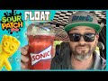 Sonic Drive In NEW Sour Patch Kids Slush Float Review