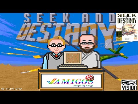 Seek and Destroy Review | Amigos: Everything Amiga Podcast 102 | Commodore Amiga