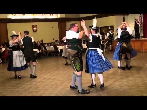 Zillertaller Folktanz - G.T.E.V. D'Oberlandler Los Angeles - Bockbierfest 2013