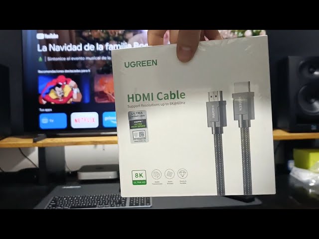 Vídeo relacionado con UGREEN 8K Cable HDMI 2.1 Certificado 8K 60Hz 4K 240Hz 48Gbps (1M)