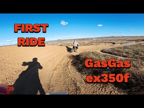 FIRST RIDE ON THE 2023 GASGAS EX350F