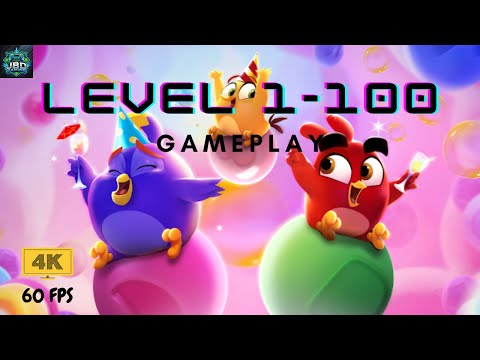 "🐦 Angry Birds Dream Blast Levels 1-100 Gameplay Walkthrough! 🎮”  @JBDGamingYT