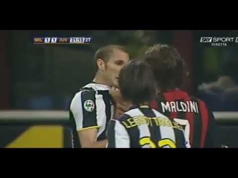 Maldini Attempts to Kill Chiellini