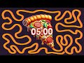 5 Minute Pizza 🍕 bomb 💣 timer