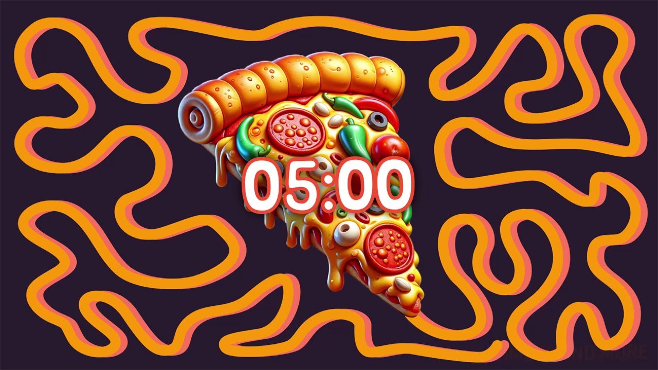 5 Minute Pizza 🍕 bomb 💣 timer