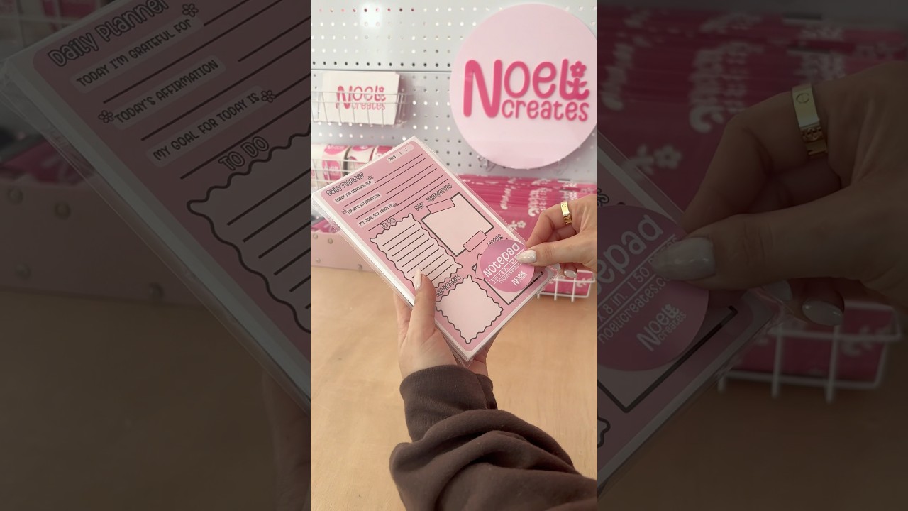 This is how the best selling notepad is made✨