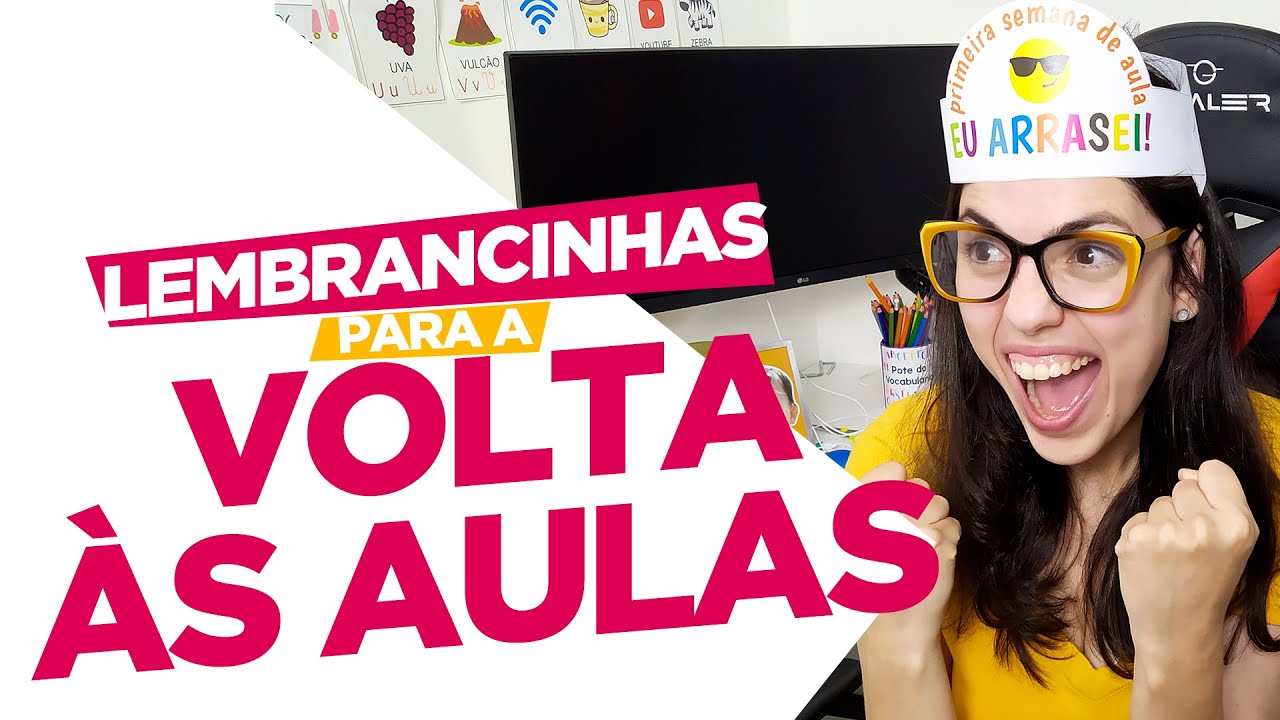 Lembrancinhas para Volta às Aulas