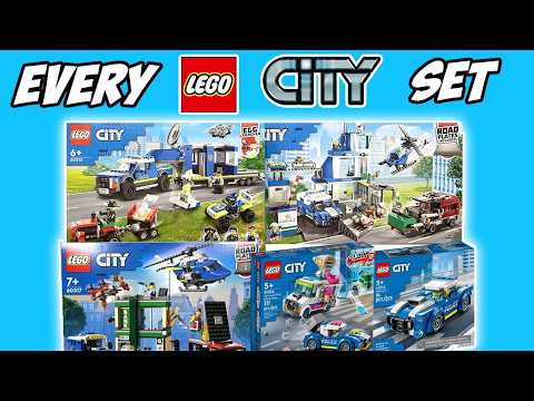 Opening All Lego City Police 2022 Compilation Sets