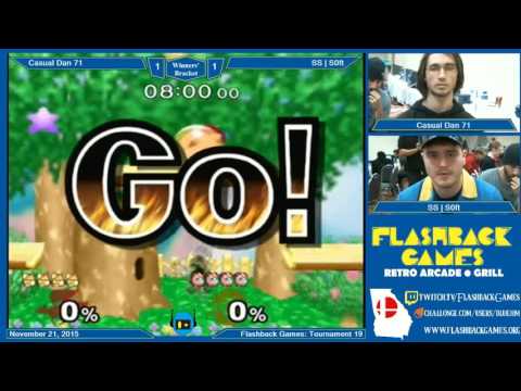 Flashback Games Presents: Tournament 19 - Soft (Jiggs) Vs. Casual Dan (Fox) Winners