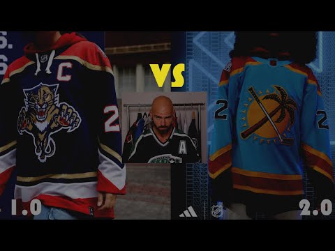 Reverse Retro NHL Jersey Faceoff - 1.0 VS 2.0 Team by Team comparison