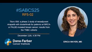 #SABCS25: Erica Mayer, MD | Dana-Farber Cancer Institute