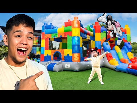 Giant PLAYGROUND sa Loob ng BG HOUSE