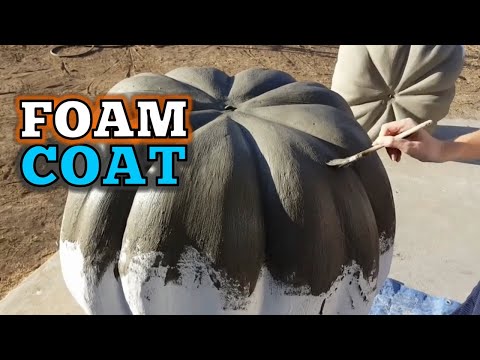 HARD COATING STYROFOAM! Cheap Way To Make Foam Props Strong