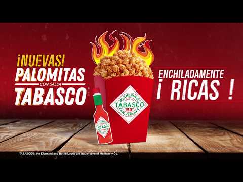Nuevas Palomitas Salsa Tabasco