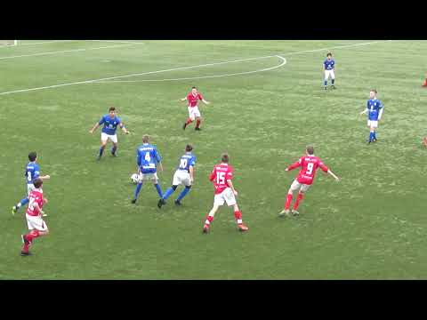 Eerste helft El Clásico DOVO JO13-1 - GVVV JO13-1